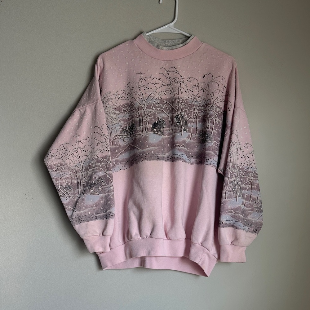 Artisans Vintage Pink Sweatshirt XXL